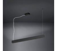 Stars of Light LED hanging light Termini, black, 107 cm, metal