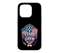Stars Paw Crew American Flag Case for iPhone 15 Pro