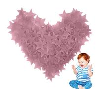 Stars - Safe and Fluorescent Starry Decor,Fluorescent Starry Decor Leave No Trace, Wall Decal Sticker for Ceiling Decoration Room Fukamou
