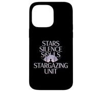 Stars Silence Souls Stargazing Unit Cosmic Case for iPhone 14 Pro Max