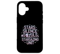 Stars Silence Souls Stargazing Unit Cosmic Case for iPhone 16