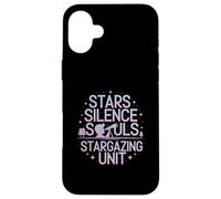 Stars Silence Souls Stargazing Unit Cosmic Case for iPhone 16 Plus