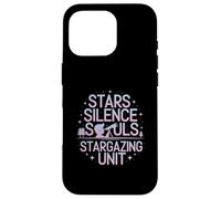 Stars Silence Souls Stargazing Unit Cosmic Case for iPhone 16 Pro