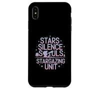 Stars Silence Souls Stargazing Unit Cosmic Case for iPhone XS Max