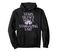 Stars Silence Souls Stargazing Unit Cosmic Pullover Hoodie