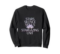 Stars Silence Souls Stargazing Unit Cosmic Sweatshirt