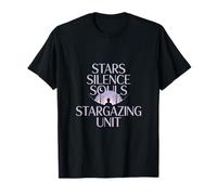 Stars Silence Souls Stargazing Unit Cosmic T-Shirt