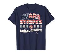 Stars Stripes And Equal Rights Patriotic 4th Of July Cute T-Shirt