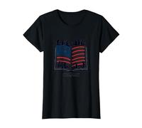 Stars, Stripes, and Study Group T-Shirt, Women, Black, 3XL