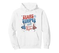 Stars Stripes And Women's Rights American Equality Vintage Pullover Hoodie