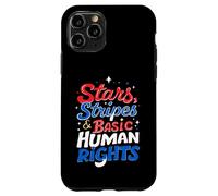 Stars, Stripes & Basic Human Rights Advocacy Case for iPhone 11 Pro