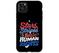 Stars, Stripes & Basic Human Rights Advocacy Case for iPhone 11 Pro Max
