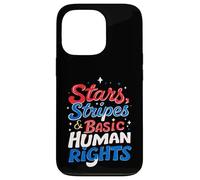 Stars, Stripes & Basic Human Rights Advocacy Case for iPhone 13 Pro
