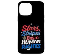 Stars, Stripes & Basic Human Rights Advocacy Case for iPhone 13 Pro Max