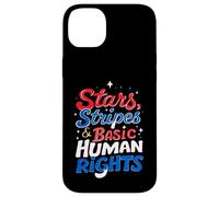 Stars, Stripes & Basic Human Rights Advocacy Case for iPhone 14 Plus