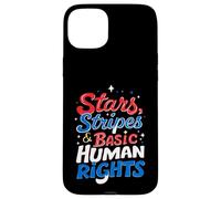 Stars, Stripes & Basic Human Rights Advocacy Case for iPhone 15 Plus