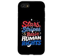 Stars, Stripes & Basic Human Rights Advocacy Case for iPhone SE (2020) / 7 / 8