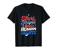 Stars, Stripes & Basic Human Rights Advocacy T-Shirt