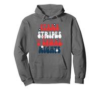 Stars, Stripes & Equal Rights Patriotic Equality 4th of July Pullover Hoodie