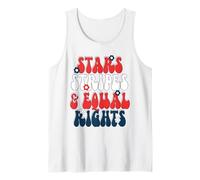 Stars, Stripes & Equal Rights Patriotic Equality 4th of July Tank Top
