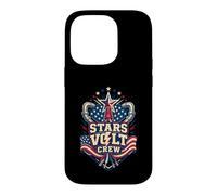 Stars Volt Crew Electrician American Case for iPhone 14 Pro