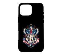 Stars Volt Crew Electrician American Case for iPhone 16 Pro Max