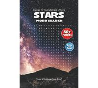 Stars Word Search Puzzle Book: Fun and Engaging Word Searches About Stars, Space, and Beyond | 6x9 Inches, 110 Pages | Over 50 Relaxing Puzzles - An ... for Holidays, Vacations, and Quiet Moments!