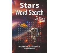 Stars Word Search: Word Search with Easy to Read Print about Stars, Activity Book, Galaxy, Space, Astronomy, Universe, Sky : 6x9 inches: 55+Puzzles...Gift for Vacations, Holidays and Relaxation