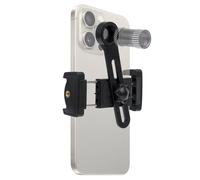 Starscope Nano Telescope Phone Mount - Universal Smartphone Adapter for Mini Monocular and Pocket Microscope Lens | Foldable Telephoto Mobile Holder Clip for iPhone and Android