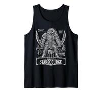 Starscourge Anatomy Chart Dark Fantasy Gaming General Funny Tank Top