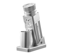 Starseeker E55 Pro Electric Coffee Grinder with 55mm Titanium Alloy Conical Burr, 72W AC Motor, Silver, Professional Espresso Grinder Equipped with Stepless Adjustment and Anti-Powder-Flying Technolog