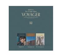 Starship Entertainment KIHYUN MONSTA X - VOYAGER (1st Single Album) CD+Extra Photocards Set (Random ver.), 120 x 120 x 15 mm (L100005809)