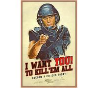 starship troopers 3 RED379 A6 Poster on Canvas - Borderless Movie Art Cult Film Images Classic Iconic 70s 80s 90s Vintage Retro Home Wall Decor Pictures Printing Modern Artwork Aesthetic Reproduction