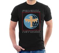 Starship Troopers Federal Network Men's T-Shirt Black