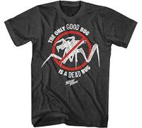 Starship Troopers Mobile Infantry The Only Good Bug is Dead Adult T-Shirt Tee Size XXL Black