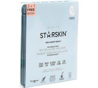 STARSKIN Red Carpet Ready Mask (4 Pack) Bio-Cellulose Face Mask Hydrating
