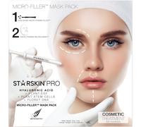 StarSkin Masks Face Hyaluronic Acid Mask Set Micro-Filler Face: 1 Mask 40 g + 1 Syringe 0,5 ml