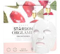 StarSkin Masks Cloth-maskOrglamicFace Mask Pink Cactus