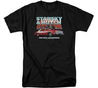Starsky and Hutch The Gran Torino Mens T-Shirt Black