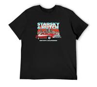 Starsky and Hutch The Gran Torino Mens T-Shirt Black L