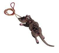 Starsouce Halloween Realistic Rat Decoration Gory Latex Hanging Mouse Party Favors Supplies Spooky Haunted House Decor April Fool's Day Props
