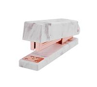 Starsouce Rose Gold Heavy Duty Desk Stapler, Jam-Free Manual, 20 Sheet Capacity, Modern Style