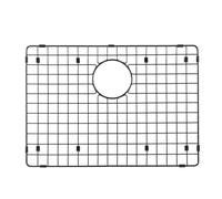 Starstar Sinks Protector Matte Black 304 Stainless Steel Kitchen Sink Bottom Grid, Rack (17 x 13)
