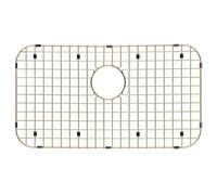 Starstar Sinks Protector Matte Gold 304 Stainless Steel Kitchen Bottom Protector Grid, Rack For The Sink 26" x 14.375"