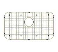 Starstar Sinks Protector Matte Gold 304 Stainless Steel Kitchen Sink Bottom Grid, Rack (26 L x 14 W Hole Top)