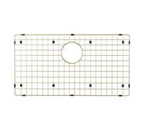 Starstar Sinks Protector Matte Gold 304 Stainless Steel Kitchen Sink Bottom Grid, Rack (29 x16)