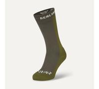 SealSkinz Starston Waterproof Cold Weather Mid Length Socks - Olive