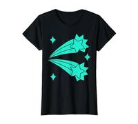 Starstruck - Cyan T-Shirt, Women, Black, X-Small