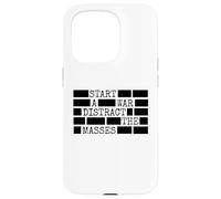 Start A War Distract The Masses Redacted Files Case for iPhone 15 Pro