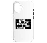 Start A War Distract The Masses Redacted Files Case for iPhone 16